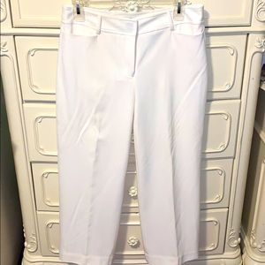 “apostrophe” White Stretch pants Sz 4